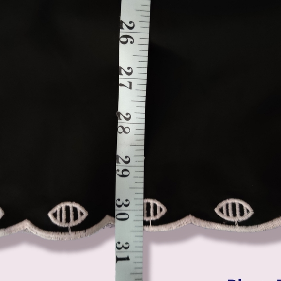 Seventh Avenue Drawstring Black Blouse Shirt 3X - Picture 7 of 11